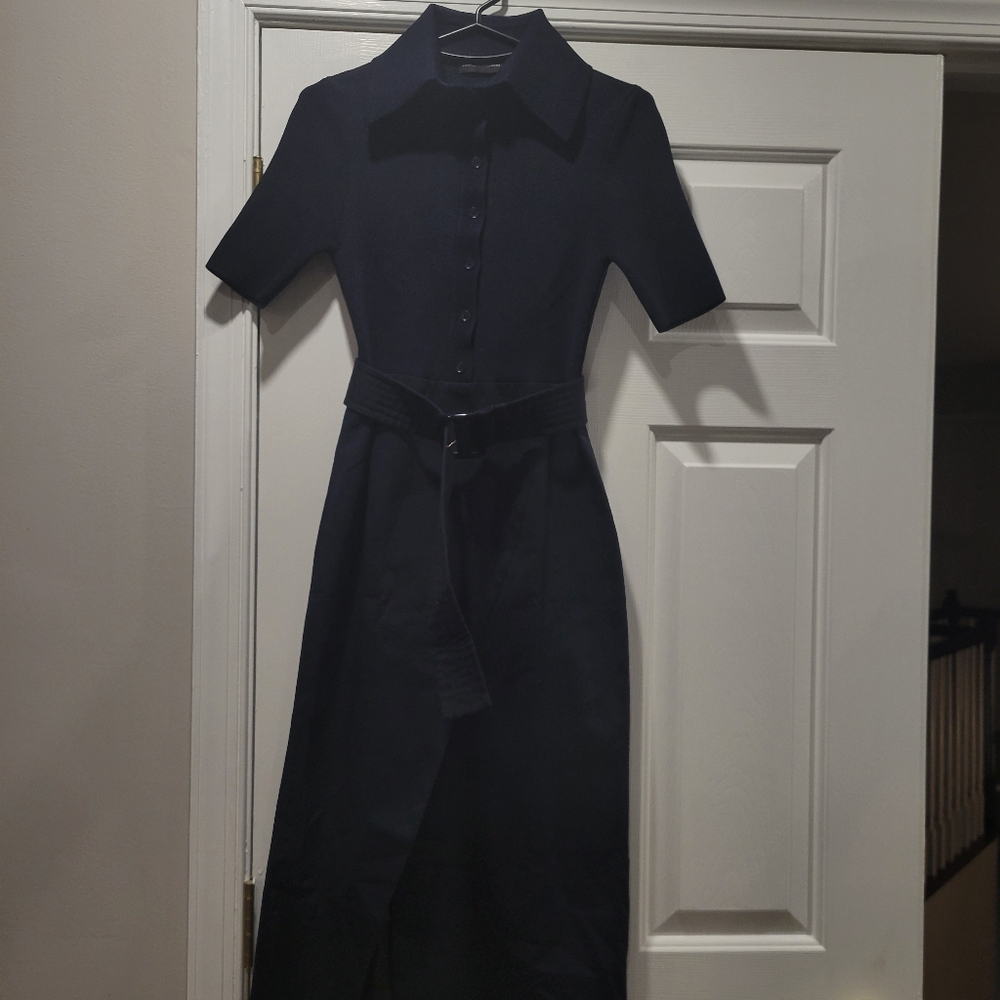 Women's scanlan theodore navy dress size AU 6 US 2